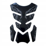 Motorcycle Sticker Fishbone 3D Tank pad Oil Protector Cover for Ktm Duke 250 Vstrom 650 Xt Aprilia Tuareg kuld
