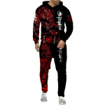 3D Dragon Printed Meeste dressipluus, kapuuts Meeste Loomade Spordidress/Pullover/Jakk/P&uuml;ksid Spordir&otilde;ivad Kevad-s&uuml;gis meeste &uuml;likond 4XL