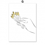 Moodmeik K&uuml;&uuml;nelakk Kosmeetik Plakat Seinakunst &Otilde;limaal Ilusalongi Sisustus T&uuml;druk Magamistuba Kodukaunistus Pilt 21X30cm No Frame