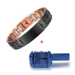 Magnetteraapia Vasest magnetilised k&auml;ev&otilde;rud Meestele Naistele Reguleeritav randmepael K&auml;ev&otilde;ru K&auml;ev&otilde;ru Metallist Ehted Kingitus