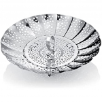 Auruk&uuml;psetuskorv, roostevaba teras, h&otilde;be, 24 cm, 1 tk 20x20x3cm