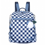 Oxfordi riidest seljakott, moodne kabe seljakott, uus piiri&uuml;lene naiste seljakott, suure mahutavusega pritsmekindel reisikott sinine