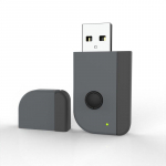 VAORLO USB-m&auml;nguadapteri Bluetooth-m&auml;ngupuldi vastuv&otilde;tja PS5 PS4 Xbox One k&auml;epideme adapteri juhtmevaba k&auml;epideme vastuv&otilde;tja jaoks Switch Pro jaoks Black must