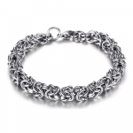 Vintage kootud titaanterasest meeste k&auml;ev&otilde;ru Hip-hop isikup&auml;ra lihtne &uuml;li&otilde;pilask&auml;ev&otilde;ru roostevabast terasest laternakett K&auml;sitsi valmistatud kett 21cm