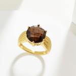 100% naturaalne suitsune v&auml;&auml;riskivi suur s&otilde;rmus malelaual&otilde;ikega 925 h&otilde;bedast peen ehe naistele kena kingitus us ring size 7# pruun