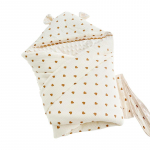 Puuvillane flanellist beebitekk m&auml;hitud kapuutsiga multikas karutr&uuml;kk Talvine soe beebitekk fliisist paksendatud vasts&uuml;ndinu magamiskott 2023 95x95cm