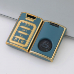 TPU kaugjuhtimispuldi v&otilde;tmekaane korpuse kate Chevrolet C7 Corvette jaoks Cadillac CTS ATS 28T CTS-V XTS DTS v&otilde;tmehoidja kate must