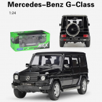 1/24 Scale Welly Mercedes-Benzi G-klassi linnamaastur sulamist automudel Metallist m&auml;nguasjas&otilde;idukid automudel K&otilde;rge simulatsiooniga kollektsioon Laste kingitused 1/24-18.8x7.5x7.2cm must