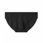 3D kolmem&otilde;&otilde;tmeline jalgevahe meeste p&uuml;ksid Seksikas j&auml;&auml;siidist &otilde;mblusteta meeste aluspesu hingav kiiresti kuivav pesu L-3XL L must