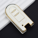 3 nupuga TPU auto kaugjuhtimispuldi v&otilde;tmekaane korpus Daihatsu Tanto LA600S LA800S LA610S LA150S jaoks Perodua Toyota Rush tarvikute jaoks Key Case valge