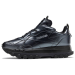 Reebok Cardi B x Classic nahast mustad tumeh&otilde;bedased naiste tossud, s&uuml;damik-must GW2631 37