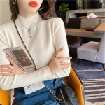 Kampsunid Kudumid Pullover Naiste s&uuml;gis/talv poolk&otilde;rge kaelusega mitmek&uuml;lgne v&auml;lismaa pikkade varrukatega kampsun, sviiter Naiste topp One Size must