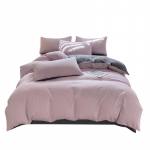 Talvine kahepoolne pestud puuvillane voodi Neljaosaline &uuml;hev&auml;rviline voodilina Kolledži ja p&otilde;hikooli &uuml;li&otilde;pilaste &uuml;hiselamu tekikate 1.2m three-piece set