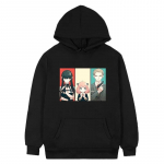 Spy X Family Forger Fam Anime FeUnisex dressipluus Hip Hop S&uuml;gis ja Talv Soe vabaaja kapuuts Naiste Kawaii Hoodie Unisex r&otilde;ivad L