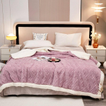 Paks talvetekk Pehmed soojad villased vooditekid Plaid Taff Cashmere Lamb termotekk voodikate 100*150cm