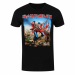 Iron Maiden The Trooper Eddie Black Classic Rock Metal Band Unisex T-s&auml;rk S