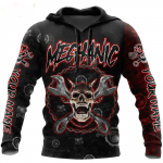 Mehhaanik meeste dressipluus 3D kapuutsiga prindiga mood jope kampsun S&uuml;gis vabaaja mantel Unisex Oversized Harajuku Pullover R&otilde;ivad XL