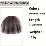 MISS PARUK S&uuml;nteetiline &otilde;hk tukk Juuste klamber tukk Juuksepikendus L&uuml;hike v&otilde;lts tukk Naturaalne parukas naistele Igap&auml;evaseks peol kasutamiseks 10cm