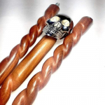 Victoria ajastu messingist puidust h&otilde;bedane inimkolju k&auml;epideme disain kokkupandav jalutuskepp 93,98 cm k&auml;sit&ouml;&ouml;na valmistatud jalutuskepp kingitus