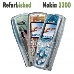 Renoveeritud Nokia Originaal Nokia 3200 Mobiiltelefon 1 SIM-kaardiga No charger sinine