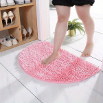 1-osaline &uuml;lipehme imav &scaron;enillist uksematt, masinpestav libisemiskindel sisematt sissep&auml;&auml;su jaoks 35*50cm / 13.78*19.67in pruun