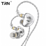 TRN MT4 PRO T&auml;iendus Ear-in-ear k&otilde;rvaklapid HIFI kahe mootoriga mootoriga filmid C-t&uuml;&uuml;pi k&otilde;rvaklapid koos nisu k&otilde;rvaklappidega 3.5mm without MIC