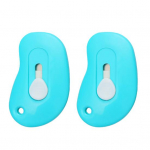 2 tk minil&otilde;ikur, ohutu teraga minil&otilde;ikur Kerge kaasaskantav teleskoopl&otilde;ikur kodukontori jaoks taevasinine v&auml;rv