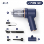 Uus 20000Pa 3 in 1 juhtmevaba autotolmuimeja kaasaskantav suure v&otilde;imsusega k&auml;eshoitav tolmuimeja kodukontori klaviatuuri puhastamiseks 117CD Upgrade