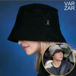 Varzar Stud Drop Over Fit &auml;mbrik&uuml;bar BTS m&uuml;ts 6 v&auml;rvi 1. Black