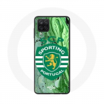 Samsung Galaxy A12 &uuml;mbris scp sportliku portugali rohelise taustaga