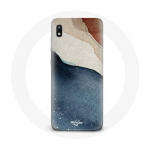 Samsung Galaxy A10 &uuml;mbris abstraktse tekstuuriga taust