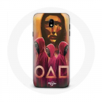 &Uuml;mbris Samsung Galaxy S4 Squid Game Masks ruudukujulise kolmnurga ja ringi joonistamiseks