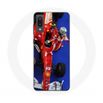 &Uuml;mbris Samsung Galaxy A02 Vormel 1 Fernando Alonso F1 Racing Driver Red jaoks