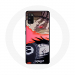 &Uuml;mbris Samsung Galaxy A41 Kurapika ja Feitan Hunter x Hunter Anime jaoks