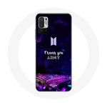 Coque pour Xiaomi Redmi Note 10 5G Bangtan Sonyeondan Concert BTS Army Bomb Lightstick