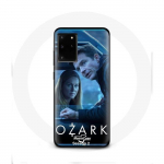 &Uuml;mbris Samsung Galaxy S11 Plus Ozarki seeria 4. hooaja plakatile Wendy Byrde ja Marty Byrde