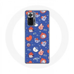 &Uuml;mbris Xiaomi Redmi Note 10 Pro BTS Bangtan Sonyeondan BT21 Christmas 2023 jaoks