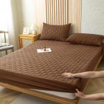 Veekindel voodilina teppimisprotsess Madratsi kate Voodikaitse Protege Voodikate, &Uuml;heinimesevoodi, King Queen(Pole padjap&uuml;&uuml;ri) 160x200cm Only a sheet