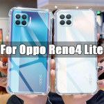L&auml;bipaistev telefoni&uuml;mbris Oppo Reno4 Lite TPU jaoks l&auml;bipaistev &uuml;mbris Oppo Reno 4 4Lite 6,43 CPH2125 p&otilde;rutuskindlad kriimustusvastased katted For Oppo Reno4 Lite puhas