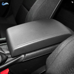 Nahast k&auml;etoe kate Peugeot 508 2011 2012 2013 2014 2015 2016 2017 2018 Autokeskkonsooli k&auml;etoe karbi katte liist Must