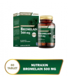 Nutraxin Herbal Bromelain 500 mg ananassi 60 tabletti taimne toidulisand