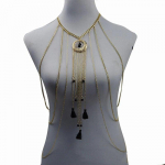 Keha ehted Seksikas rinnakett Bikiinid K&otilde;huketid naistele Risti v&ouml;&ouml;koha ketid Naiste t&uuml;drukute mood rannas Lihtne luksuslik kampsun