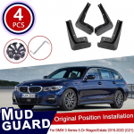 for BMW 3 Series G20 G21 Wagon Estate ~2022 Mudflaps 4x Mud Flaps Flap Splash Guards Mudguards Fender Front Rear Accessories