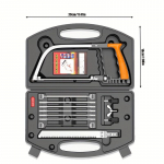 1 komplekti kuradisaag, k&otilde;versaag, multifunktsionaalne saag, minik&auml;sisaag, isetegemise puut&ouml;&ouml;saag, puidut&ouml;&ouml;tleja k&auml;sisaag Multifunctional 7-in-1 Hand Saw