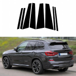 8tk autoukse akna samba samba posti trimmi kleebise kate BMW X3 G01 2018 2019 2020 2021 2022 2023 dekoratiivtarvikutele