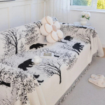 Bear Print diivani r&auml;tik Talvine soe diivanikate 180X130cm