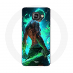 Coque Maniacase pour Samsung Galaxy A5 2017 One piece Zoro 3D Manga anime Fanart