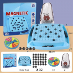 Magnetmalem&auml;ng Interaktiivne male lauapeom&auml;ngud Lahingmalekomplekt Perekonna kokkutuleku kingitus lastele