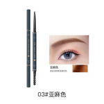 Waterproof perspirant Brow pencil Very small triangle double head Eyebrow pencil natural three-dimensional non-smudging eye makeup lasting set makeup must