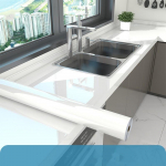 K&ouml;&ouml;k &otilde;likindel veekindel isekleepuv tapeet k&otilde;rge temperatuuriga imitatsiooniga marmorist plaatide kleebised 40cm*10m